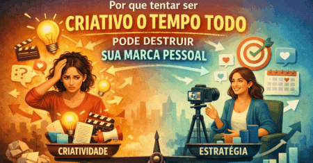 Por que tentar ser criativo o tempo todo pode destruir sua marca pessoal