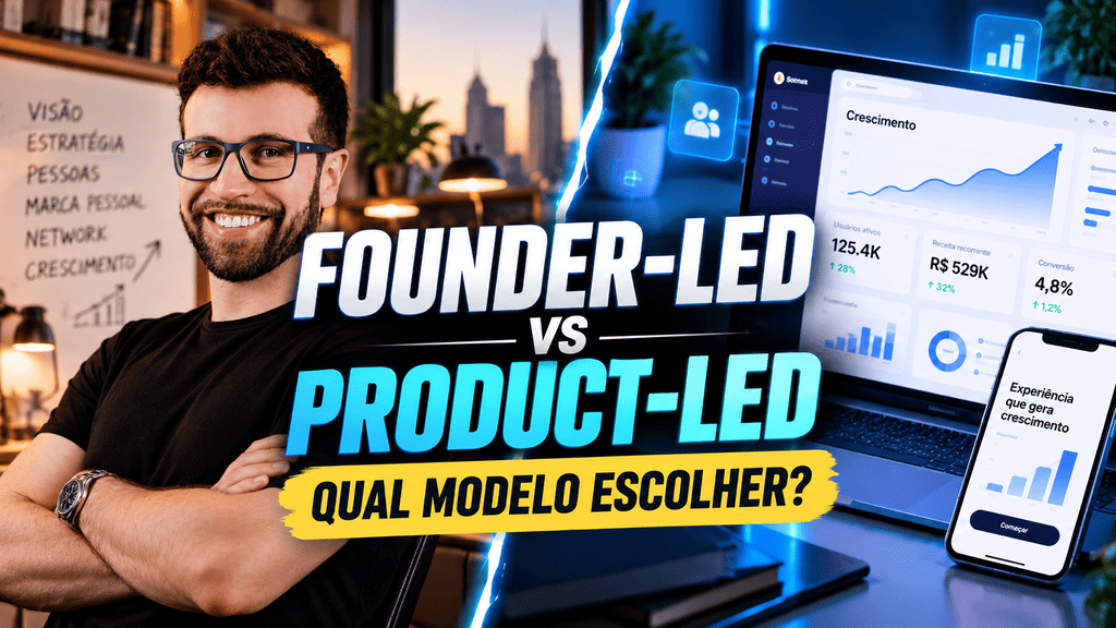 Founder-led growth vs product-led growth: qual modelo escolher?